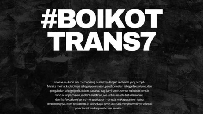 
 TRANS7: Kecerobohan Jurnalistik yang Melukai Santri