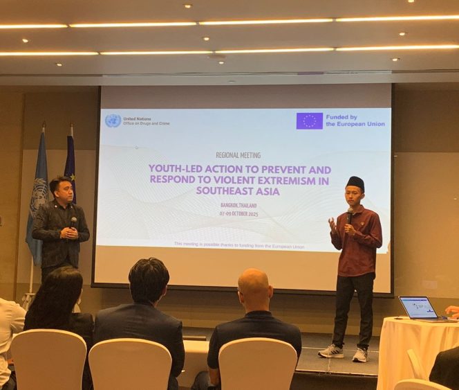 
 Pimpinan Redaksi Em-Yu Wakili Indonesia Presentasi Dalam Forum PBB Di Bangkok