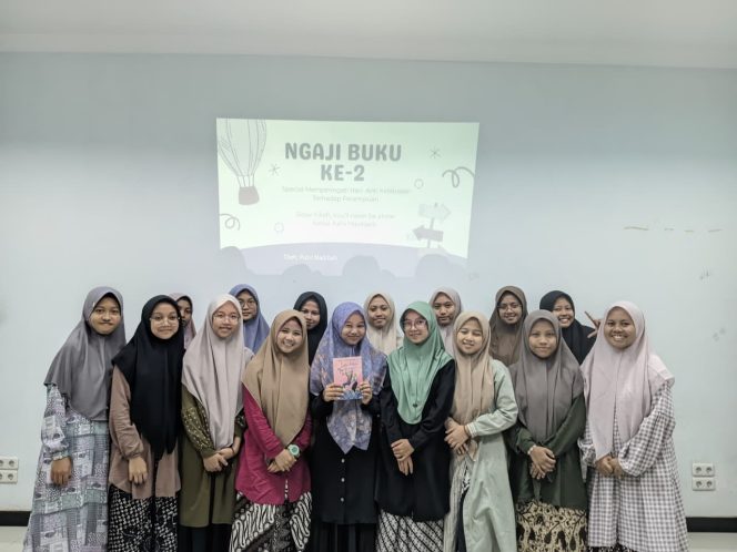 
 Cegah Toxic Culture, Kru Perpustakaan As-Salamah Gelar Ngaji Buku Peringati HAKTP