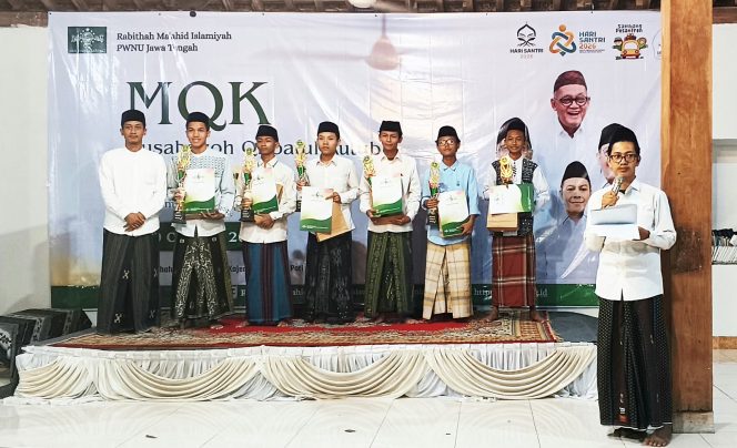 
 Berawal dari Niat Istifadah, Vicky Oktavianto Sabet Juara Harapan 2 MQK Se-Jawa Tengah
